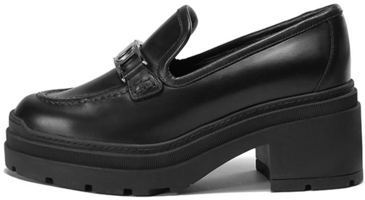 (W) FERRAGAMO Kasut Loafer Kulit Logo 'Platform Hitam' 01D657-753950 Buy (W) FERRAGAMO Kasut Loafer Kulit Logo 'Platform Hitam' 01D657-753950