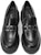 (W) FERRAGAMO Kasut Loafer Kulit Logo 'Platform Hitam' 01D657-753950
