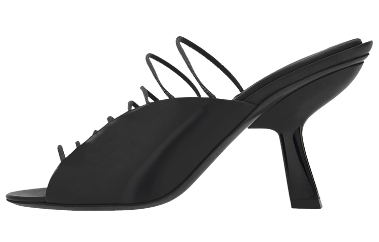 (Women) FERRAGAMO Altaire Strappy Mules 'Black' 01F599-761355