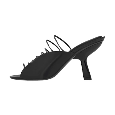 (W) FERRAGAMO Altaire Strappy Mules 'Black'
