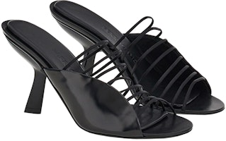 FERRAGAMO菲拉格慕 皮革 迷你綁帶 時尚涼鞋 女款 黑色 Order FERRAGAMO菲拉格慕 皮革 迷你綁帶 時尚涼鞋 女款 黑色