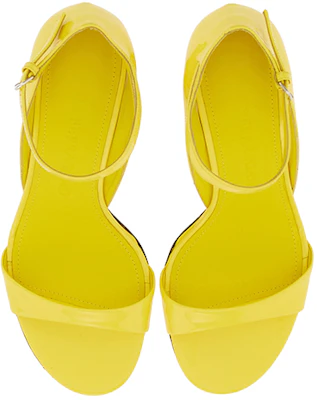 (W) FERRAGAMO Leder Sandalen Gelb mit Offener Spitze und Schnallenriemen 01G484-766347 Lookbook (W) FERRAGAMO Leder Sandalen Gelb mit Offener Spitze und Schnallenriemen 01G484-766347