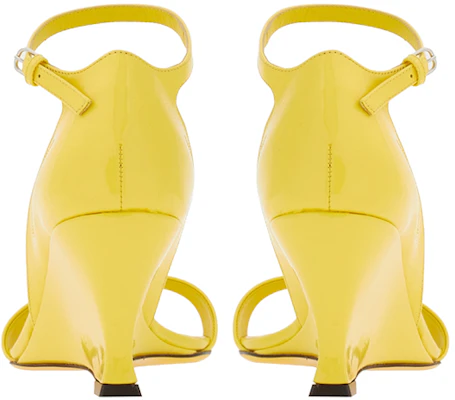 (W) FERRAGAMO Leder Sandalen Gelb mit Offener Spitze und Schnallenriemen 01G484-766347 Shop (W) FERRAGAMO Leder Sandalen Gelb mit Offener Spitze und Schnallenriemen 01G484-766347