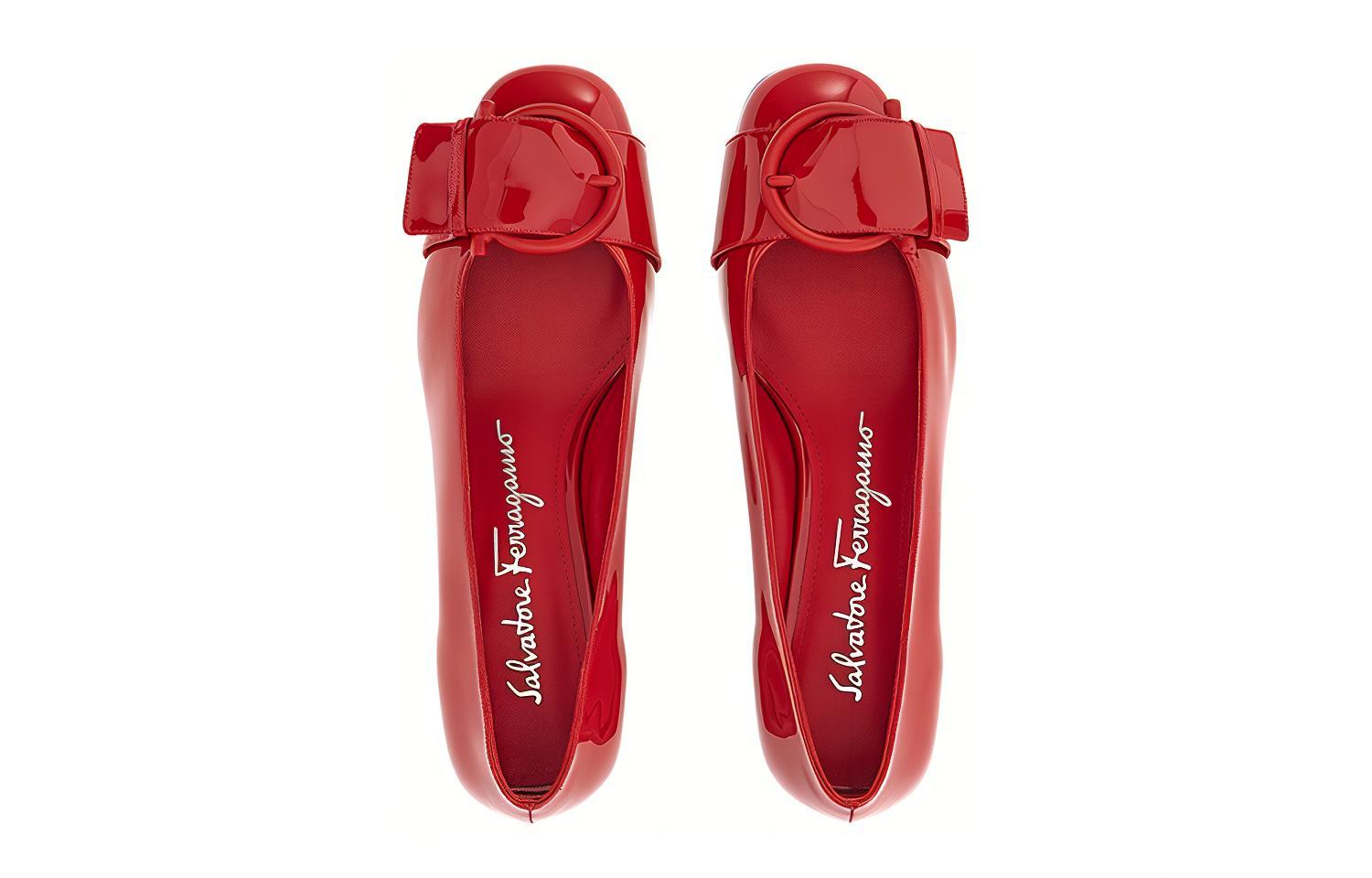 Lookbook (W) FERRAGAMO Ballerine Lipstick Rosse ''Red'' 01C802-751005