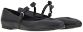 Order (Women) FERRAGAMO Lizz Leather Ballerina Shoes 'Black' 01C876-750488