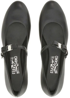 (Women) FERRAGAMO Lizz Leather Ballerina Shoes 'Black' 01C876-750488 Lookbook (Women) FERRAGAMO Lizz Leather Ballerina Shoes 'Black' 01C876-750488