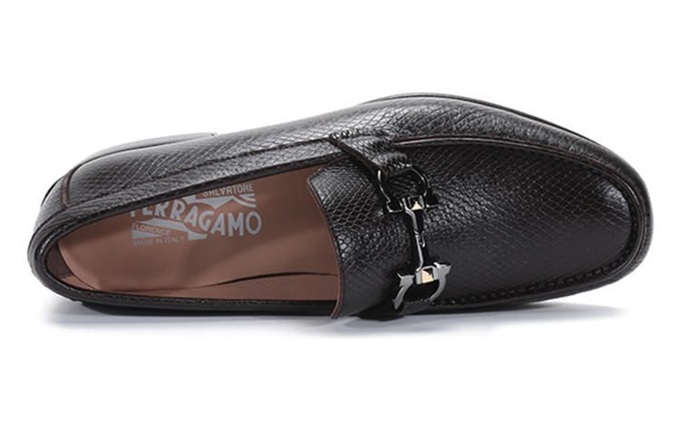 (W) FERRAGAMO Loafer Moccasin 'Walnut' 圖 5