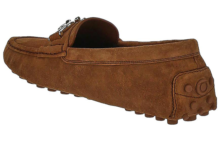 (W) FERRAGAMO Loafers 'Brown Calfskin' 圖 4