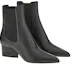 Order (W) FERRAGAMO Logo-Embossed Chelsea Laarzen met Hak ''Zwart'' 01B736-745259
