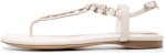 (W) Sandal Tali Berantai Logo FERRAGAMO 'Putih' 01Q947-730062