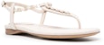 (W) Sandal Tali Berantai Logo FERRAGAMO 'Putih' 01Q947-730062