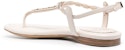(W) Sandal Tali Berantai Logo FERRAGAMO 'Putih' 01Q947-730062