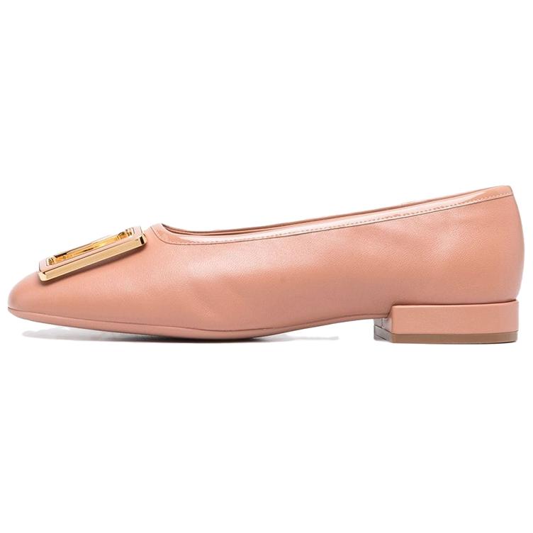 Buy (W) FERRAGAMO Placa Grabada con Logo Plana 'Rosa' 01C725-748874