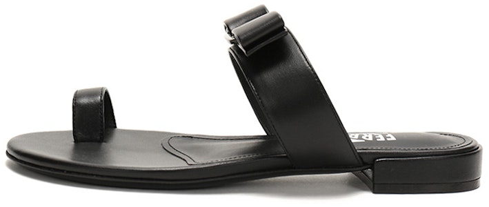 (W) FERRAGAMO Louisa 'Black Bow' Hitam 01Q608-725929 Buy (W) FERRAGAMO Louisa 'Black Bow' Hitam 01Q608-725929