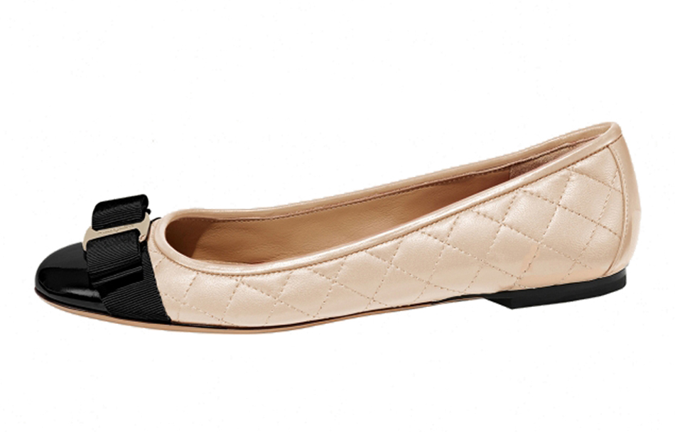 (Women) FERRAGAMO Low-Top Sneaker 'Nude Black' 01M831-702228