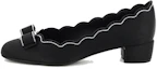 Buy (W) FERRAGAMO Tacón Bajo 'Terciopelo Negro' 01A670-740871