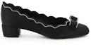 Order (W) FERRAGAMO Tacón Bajo 'Terciopelo Negro' 01A670-740871