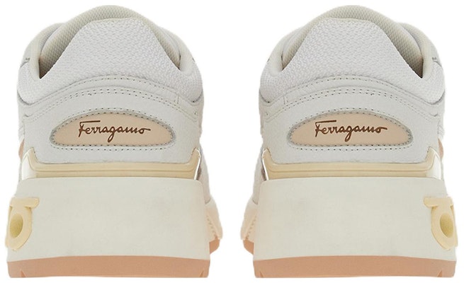(W) 페라가모 화이트 가죽 로우탑 스니커즈 030349-758727 Shop (W) 페라가모 화이트 가죽 로우탑 스니커즈 030349-758727