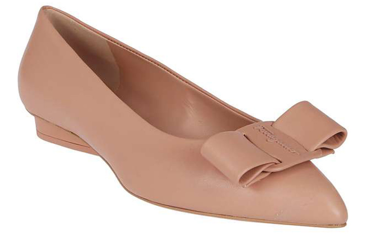 (W) FERRAGAMO Low Top Sneaker 'Nude' 圖 2