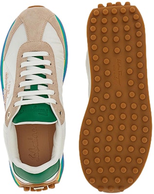 (W) FERRAGAMO Sepatu Low-Top 'Putih Hijau' 030320-756565 Purchase (W) FERRAGAMO Sepatu Low-Top 'Putih Hijau' 030320-756565