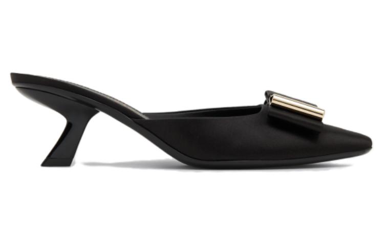 (W) FERRAGAMO Lycia 'Black Satin' 圖 2