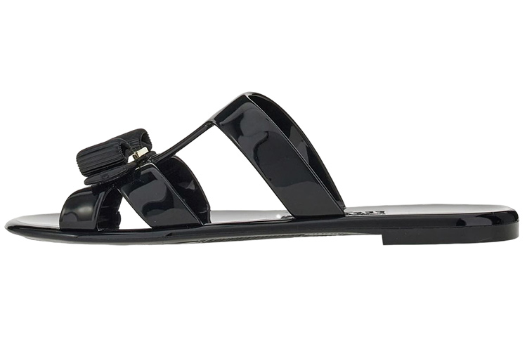 (Women) FERRAGAMO Lylia Slipper 'Black Butterfly Knot' 01D633-755969