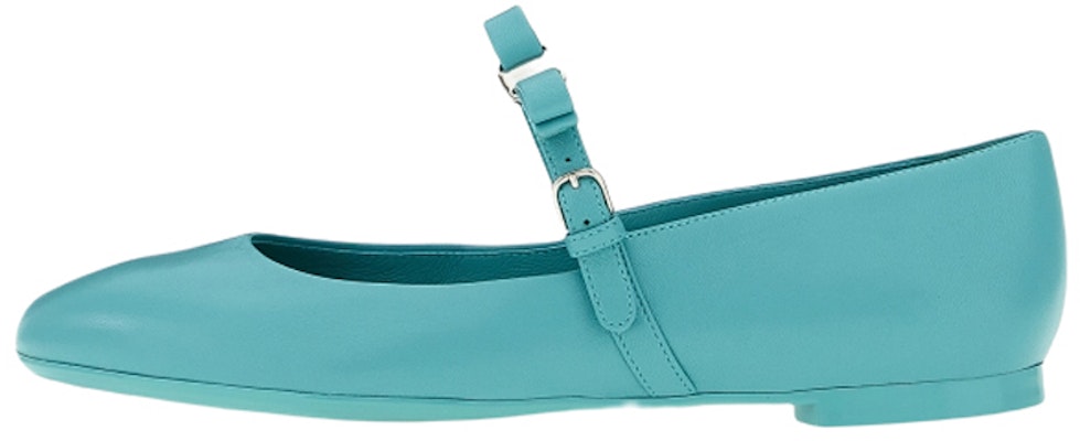 (W) FERRAGAMO Mary Jane Flats 'Azul Oscuro Teal' 01C876-750491 Buy (W) FERRAGAMO Mary Jane Flats 'Azul Oscuro Teal' 01C876-750491
