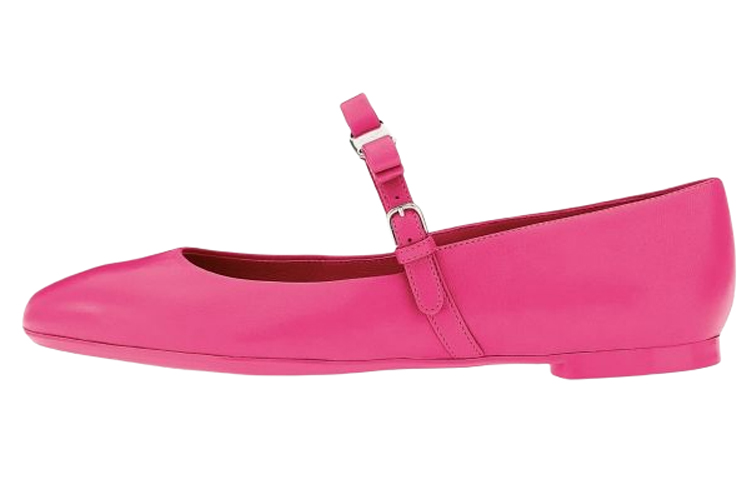 Buy (W) FERRAGAMO 粉色玛丽珍平底鞋 01C876-750490