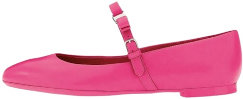 (Women) FERRAGAMO Mary Jane Flats 'Pink' 01C876-750490 (Women) FERRAGAMO Mary Jane Flats 'Pink' 01C876-750490