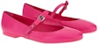 (W) FERRAGAMO Kasut Rata Mary Jane 'Merah Jambu' 01C876-750490