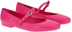 Order (W) FERRAGAMO Kasut Rata Mary Jane 'Merah Jambu' 01C876-750490