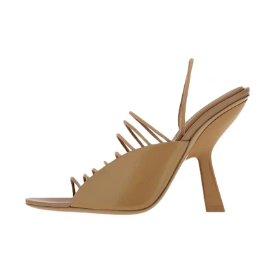 (W) FERRAGAMO Mignon 'Light Brown Peekaboo'