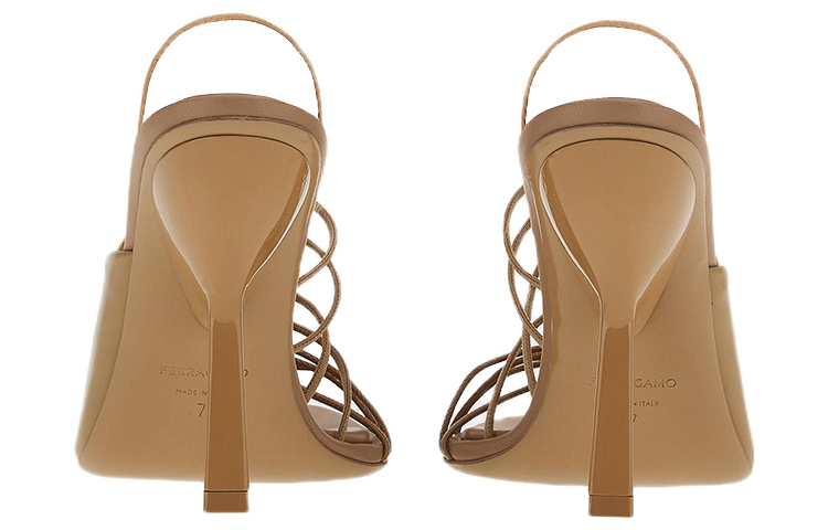 (W) FERRAGAMO Mignon 'Light Brown Peekaboo' 圖 4