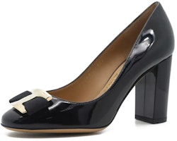 (Women) FERRAGAMO Ninna 8 cm 'Black Patent Leather' 0585124 (Women) FERRAGAMO Ninna 8 cm 'Black Patent Leather' 0585124
