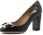 (W) FERRAGAMO Ninna 8 cm 'Kulit Hitam Polos' 0585124
