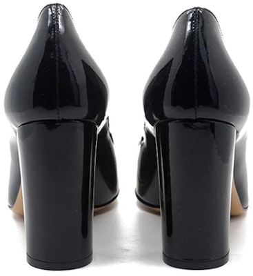 (W) FERRAGAMO Ninna 8 cm 'Piel de Patente Negra' 0585124 Lookbook (W) FERRAGAMO Ninna 8 cm 'Piel de Patente Negra' 0585124