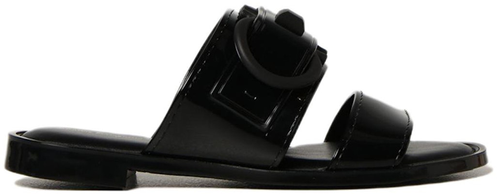 (W) FERRAGAMO Selipar Rata Terbuka 'Sandal Fesyen Hitam' 035588-726355 Order (W) FERRAGAMO Selipar Rata Terbuka 'Sandal Fesyen Hitam' 035588-726355