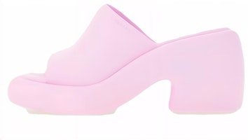 (Women) FERRAGAMO Open Toe High Heel Slide 'Purple' 01F933-763229 (Women) FERRAGAMO Open Toe High Heel Slide 'Purple' 01F933-763229