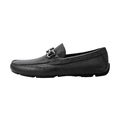 (W) FERRAGAMO Parigi 'Black Vintage Loafer'
