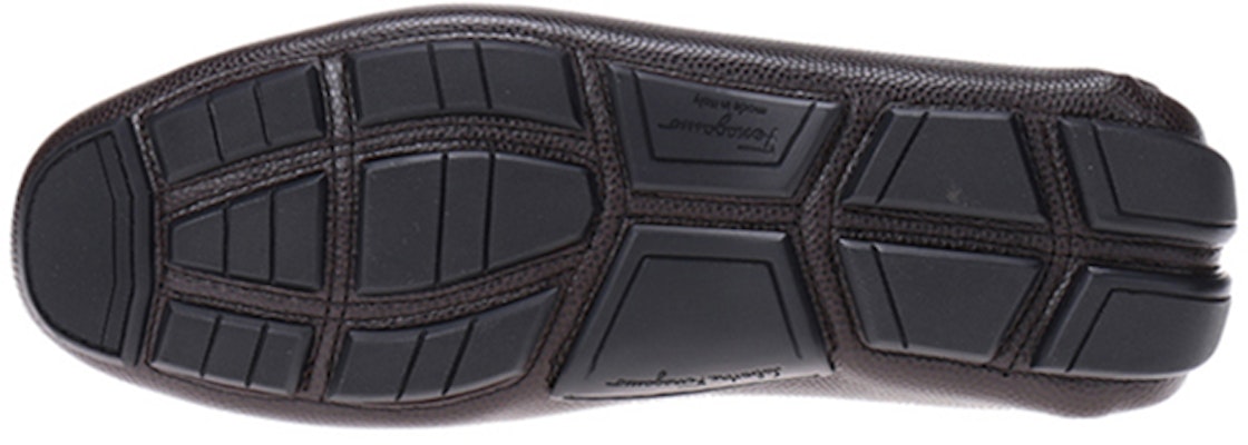 (W) FERRAGAMO Parigi Gancini Loafer 'Coffee' Sepatu Kulit Pria 024728-671733 Details for (W) FERRAGAMO Parigi Gancini Loafer 'Coffee' Sepatu Kulit Pria 024728-671733