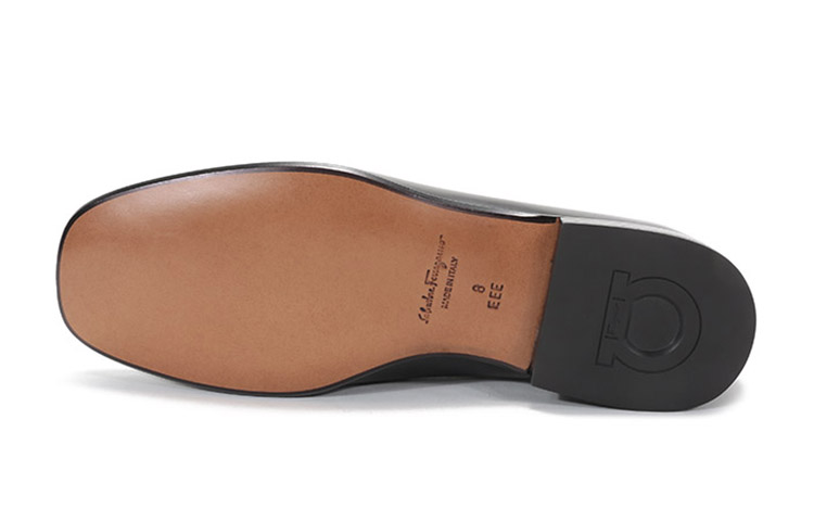 (W) FERRAGAMO Park Gancini Loafer 'Black' 圖 6