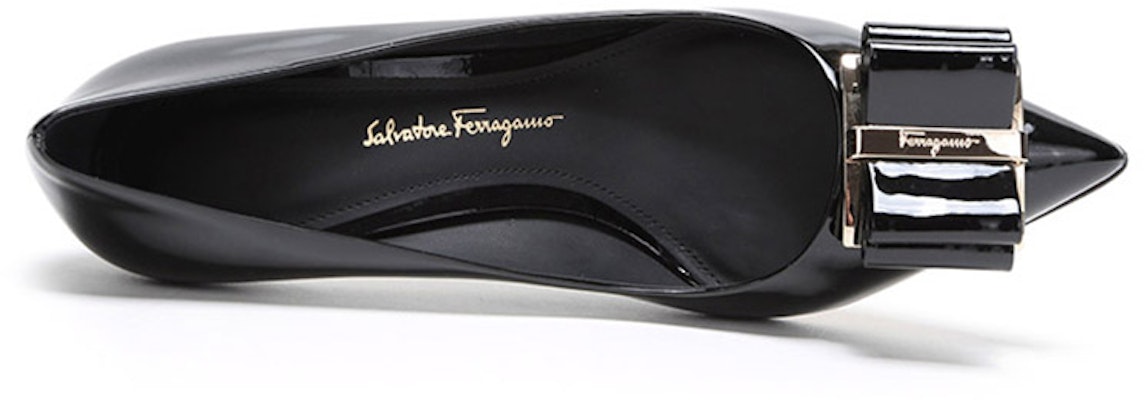(W) フェラガモ レディース エナメルレザーハイヒール 'ブラック' 0704665 0704665 Purchase (W) フェラガモ レディース エナメルレザーハイヒール 'ブラック' 0704665 0704665