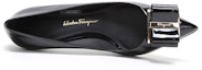 Purchase (W) FERRAGAMO Tumit Tinggi Kulit 'Hitam' 0704665