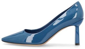 (Women) FERRAGAMO Patent Leather High Heel Pumps 'Blue' 01E233-759941 (Women) FERRAGAMO Patent Leather High Heel Pumps 'Blue' 01E233-759941