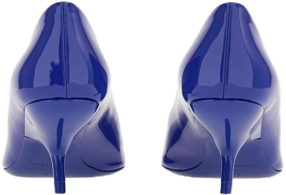 (Women) FERRAGAMO Patent Leather Pointed Toe Pumps 'Blue' 01F888-762427 Shop (Women) FERRAGAMO Patent Leather Pointed Toe Pumps 'Blue' 01F888-762427
