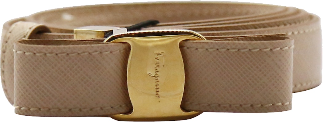 (W) Ferragamo粉色皮革腰帶2CM平滑扣時尚配件 23A481-584237 Buy (W) Ferragamo粉色皮革腰帶2CM平滑扣時尚配件 23A481-584237