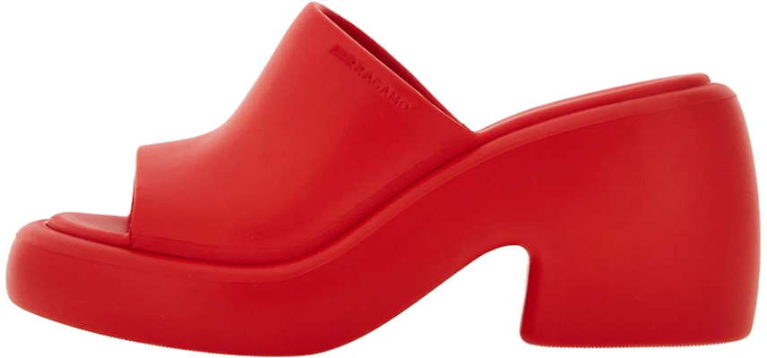 (W) Sandal Tumit Tinggi FERRAGAMO 'Merah Depan Terbuka' 01F933-763235 Buy (W) Sandal Tumit Tinggi FERRAGAMO 'Merah Depan Terbuka' 01F933-763235