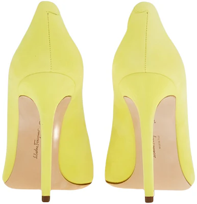 (Women) FERRAGAMO Pointed-Toe 105mm Pumps 'Yellow' 01D268-999022 Lookbook (Women) FERRAGAMO Pointed-Toe 105mm Pumps 'Yellow' 01D268-999022