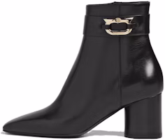 (Women) FERRAGAMO Pointed-Toe Booties 'Black' 01F834763933 (Women) FERRAGAMO Pointed-Toe Booties 'Black' 01F834763933