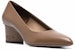 (Women) FERRAGAMO Pointed-Toe Chunky Heel 'Brown' 01B737-745243